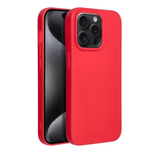 SOFT case for IPHONE 15 Pro red – Bild 4
