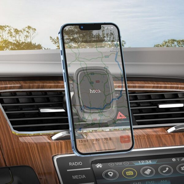 HOCO magnetic car holder for air vent CA115 black – Bild 3