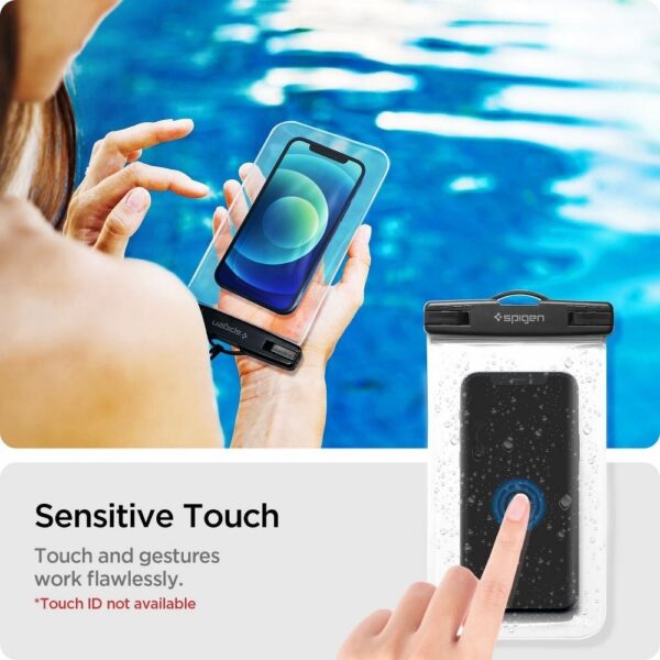 SPIGEN A601 Universal Waterproof case 2-pack transparent – Bild 5