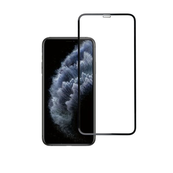 Tempered Glass Blue Star - APP IPHONE Xs Max/11 Pro Max 5D Full Cover black – Bild 4