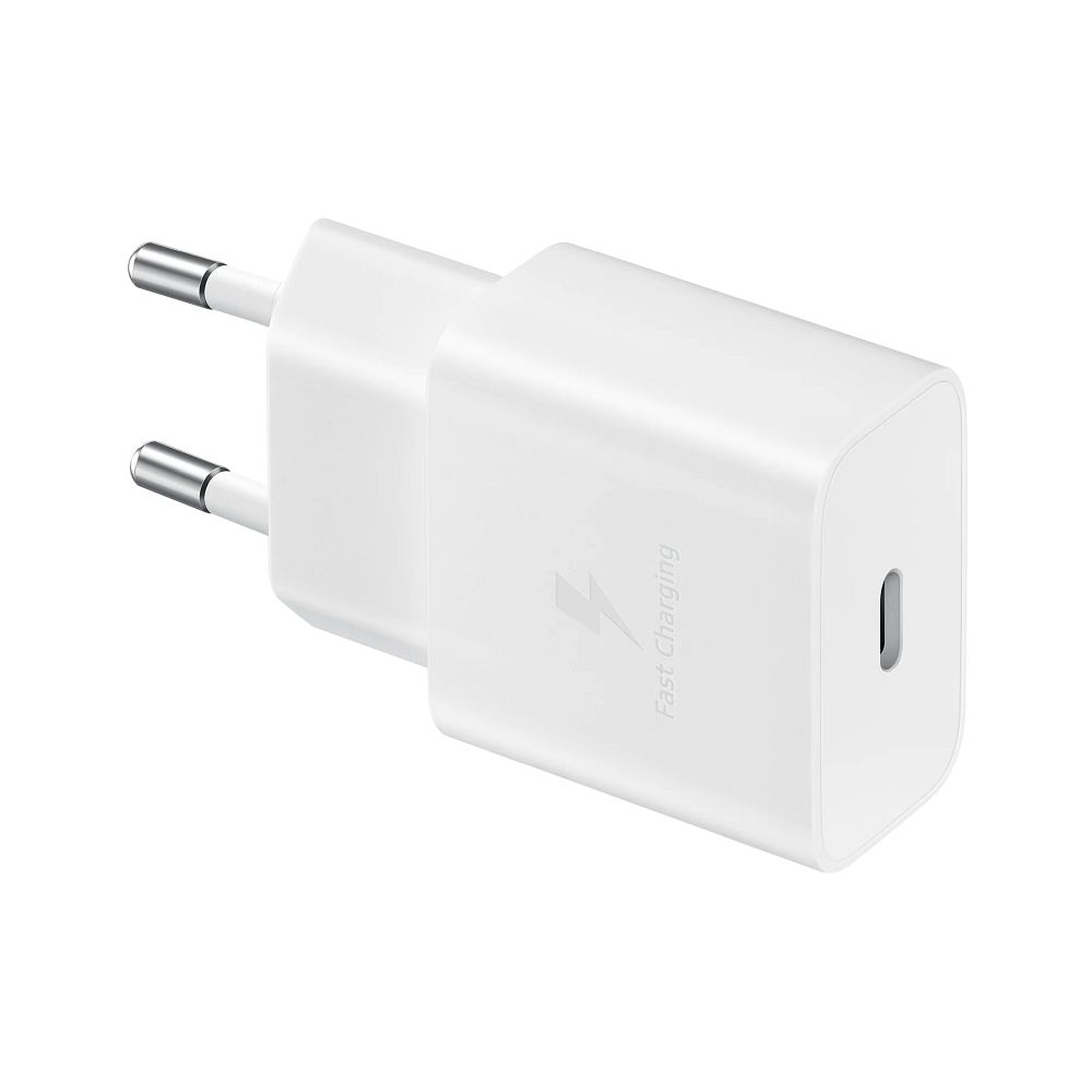 SAMSUNG original charger Type C PD 3A 15W EP-T1510NWEGEU white blister