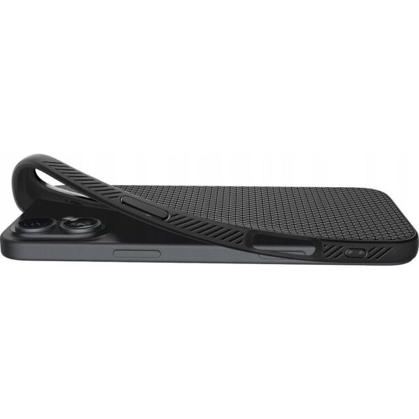 SPIGEN case LIQUID AIR for IPHONE 16 matte black – Bild 5