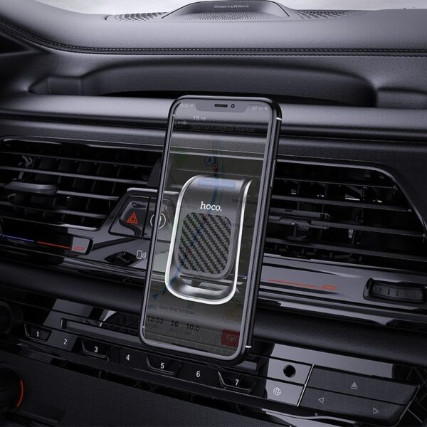 HOCO magnetic car holder for air vent CA74 black silver – Bild 2