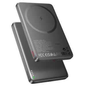 HOCO powerbank 5000 mAh compatible with MagSafe PD QC 2A 20W Q26 metal gray