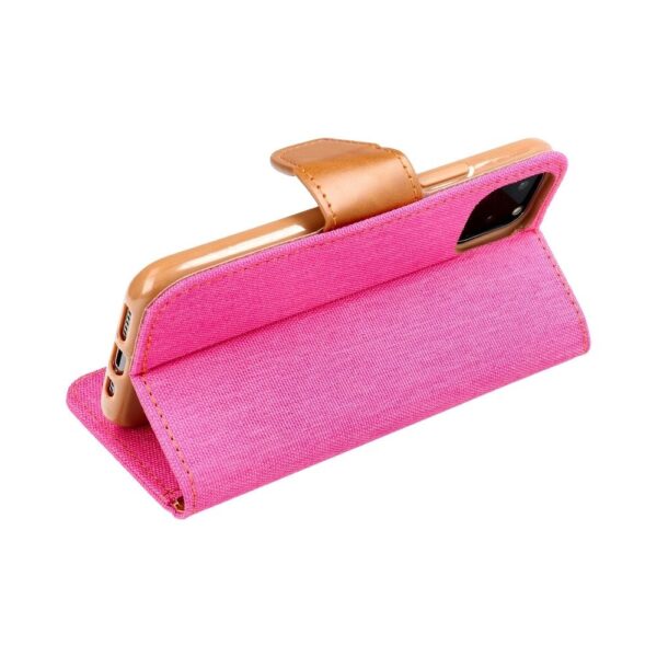 CANVAS Book case for XIAOMI Redmi 9AT / Redmi 9A pink – Bild 5