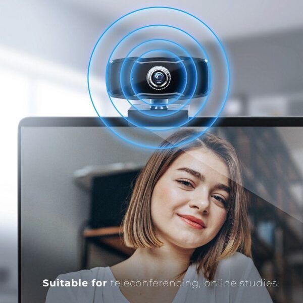 Webcam 4K 3840*2160/30fps ECM-CDV1230 black – Bild 4