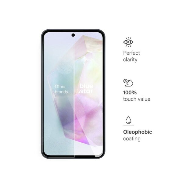 Tempered Glass Blue Star - SAMSUNG Galaxy A35 5G – Bild 2