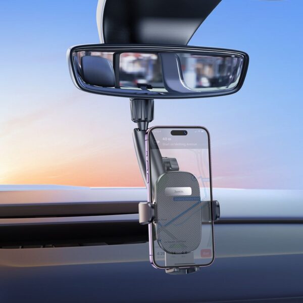 HOCO car holder for rearview mirror H17 black – Bild 3