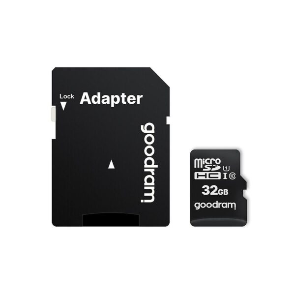 GOODRAM memory card microSD 32GB 100MB/s class 10 UHS I with adapter SD – Bild 3