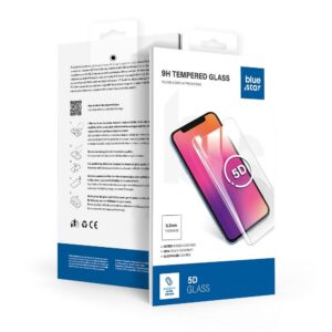 Tempered Glass Blue Star - APP IPHONE 12 mini 5D Full Cover black