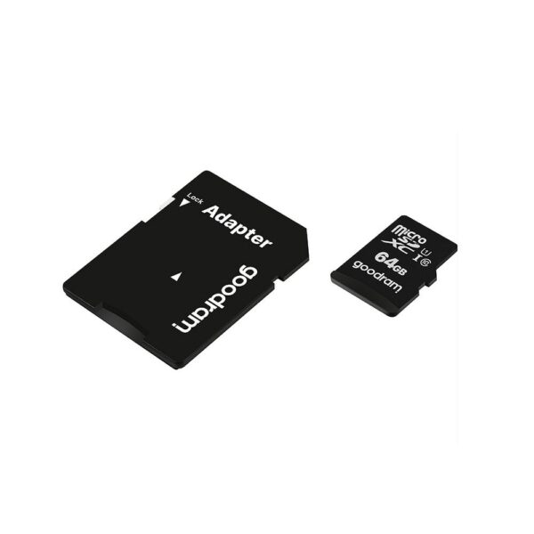 GOODRAM memory card microSD 64GB 100MB/s class 10 UHS I with adapter SD – Bild 3