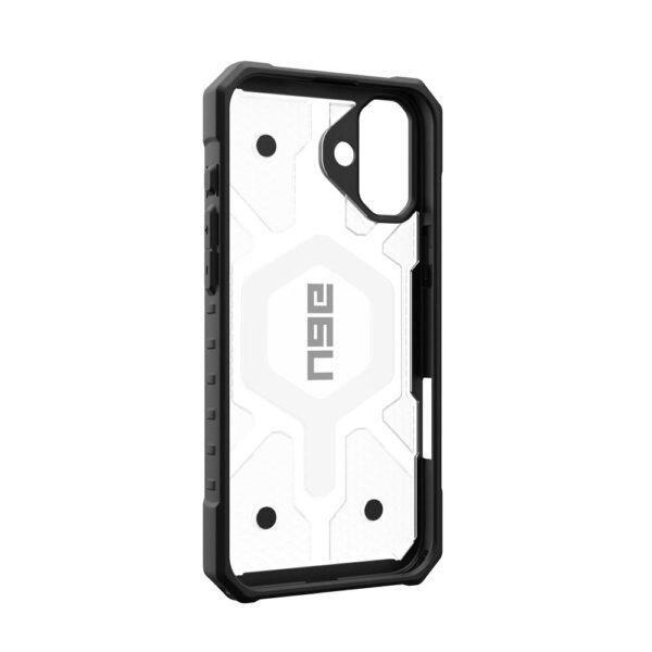 Case (UAG) Urban Armor Gear Pathfinder Clear compatible with MagSafe for IPHONE 16 Plus ice – Bild 5