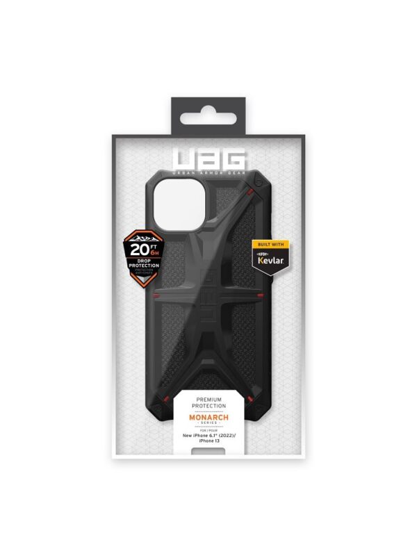 ( UAG ) Urban Armor Gear Monarch case for IPHONE 14 PLUS kevlar black – Bild 5