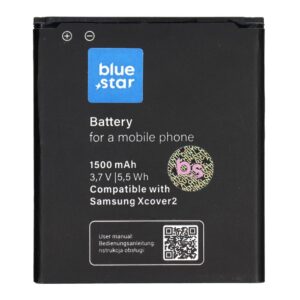 BLUE STAR battery for SAMSUNG S7710 Galaxy Xcover 2 1500 mAh