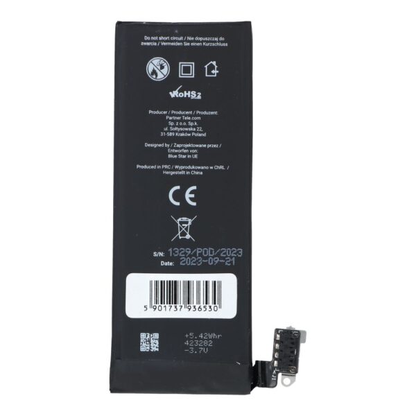 BLUE STAR HQ battery for IPHONE 4 1420 mAh – Bild 4