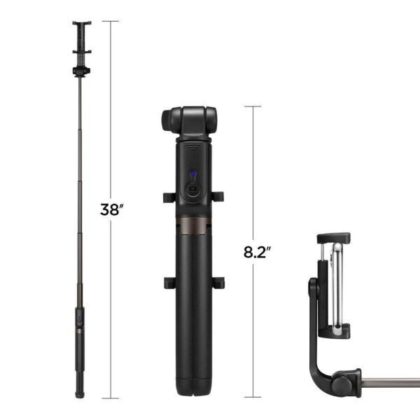 SPIGEN wireless selfie stick S540W Tripod black – Bild 4