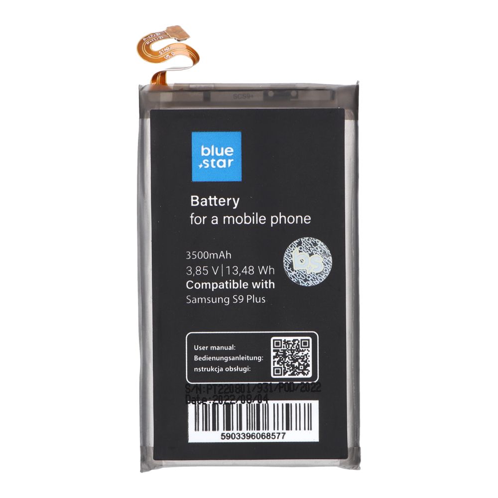 BLUE STAR PREMIUM battery for SAMSUNG S9 Plus 3500 mAh