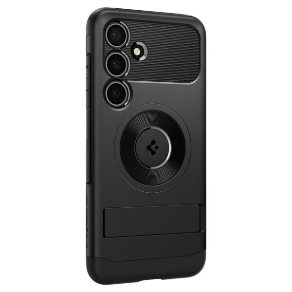 SPIGEN case SLIM ARMOR compatible with Magsafe for SAMSUNG S24 black – Bild 5