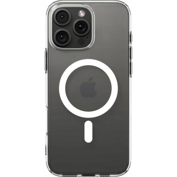 SPIGEN case ULTRA HYBRID MAG compatible with MagSafe for IPHONE 16 Pro white – Bild 3