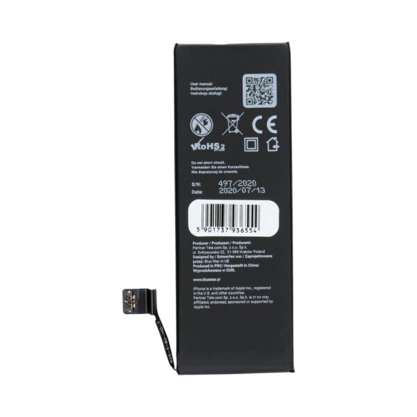 BLUE STAR HQ battery for IPHONE SE 1624 mAh – Bild 2