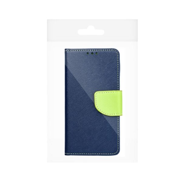FANCY Book case for MOTOROLA MOTO G75 navy / lime – Bild 5