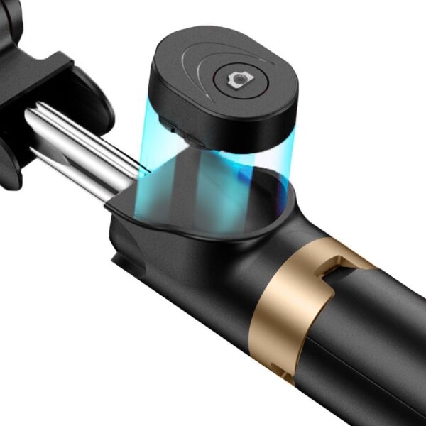 Selfie stick LED tripod + remote control black SSTR-20 – Bild 4