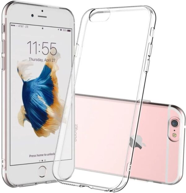 BACK CASE ULTRA SLIM 0,3 mm for IPHONE 6 / 6S transparent