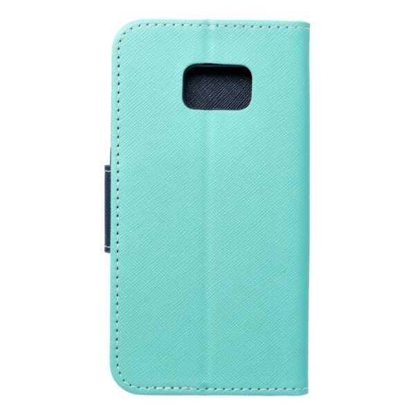 FANCY Book case for SAMSUNG Galaxy S7 (G930)mint/navy – Bild 4