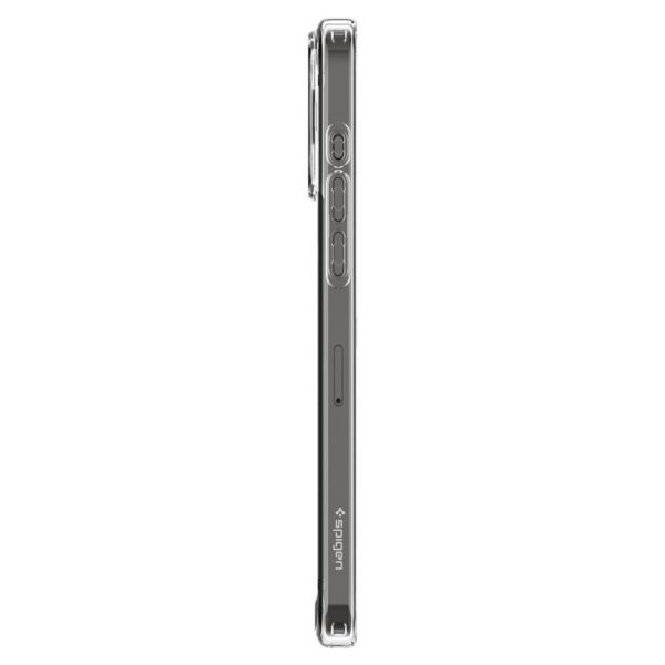 SPIGEN case ULTRA HYBRID for IPHONE 15 Pro frost clear – Bild 5