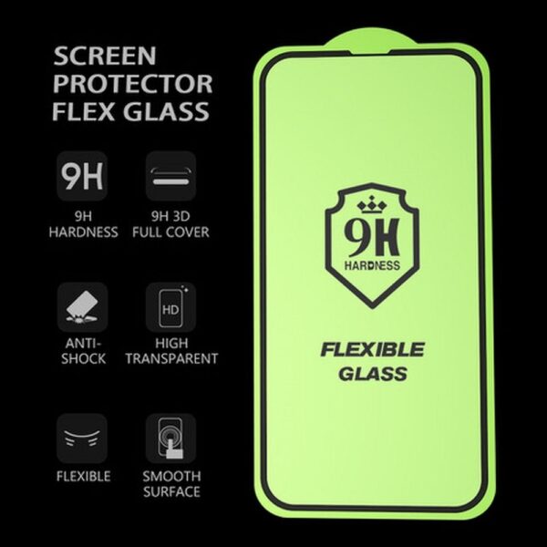 Bestsuit Flexible Hybrid Glass 5D for Huawei P20 Lite black – Bild 5