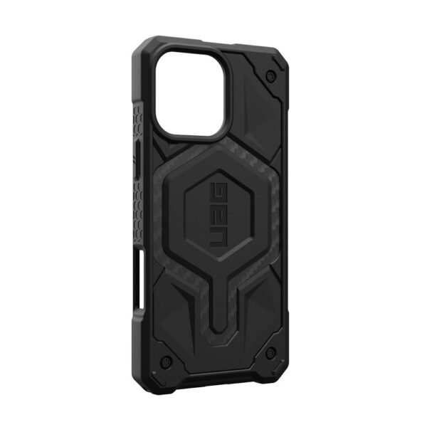 Case (UAG) Urban Armor Gear Monarch for IPHONE 16 Pro Max carbon fiber – Bild 2