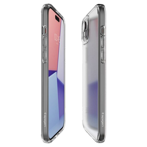 SPIGEN case ULTRA HYBRID for IPHONE 15 frost clear – Bild 5