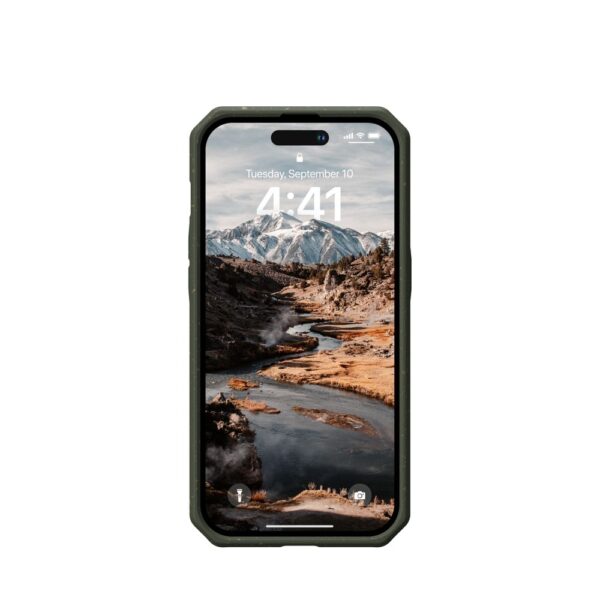 ( UAG ) Urban Armor Gear Biodegradable Outback case for iPhone 14 PRO MAX green – Bild 2