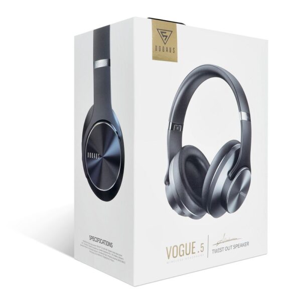 DOQAUS VOGUE 5 2in1 Speakers Mode Headphones black – Bild 3