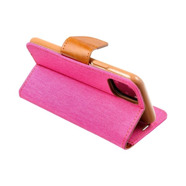 CANVAS Book case for SAMSUNG S23 FE pink – Bild 2