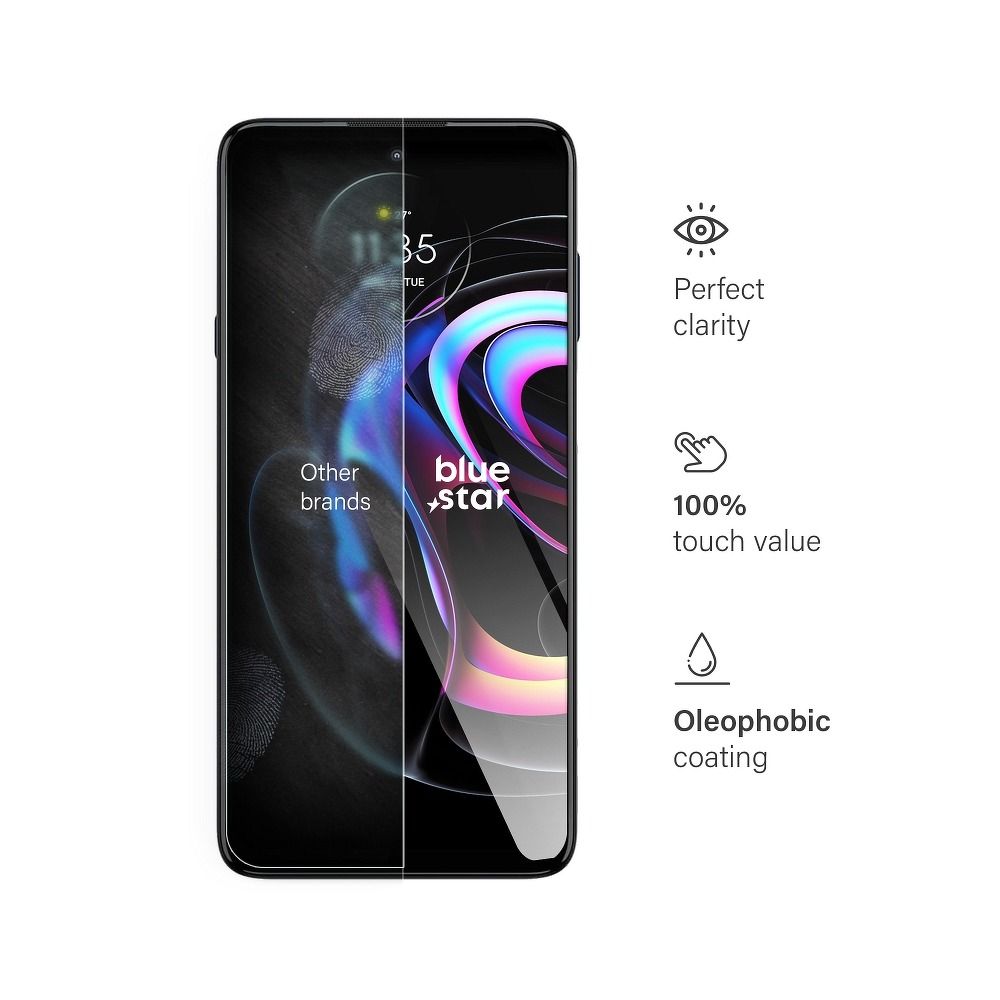 Tempered Glass Blue Star - Motorola Edge 20 Lite – Bild 5