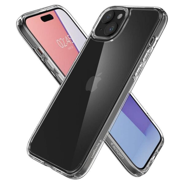 SPIGEN case ULTRA HYBRID for IPHONE 16 crystal clear – Bild 3