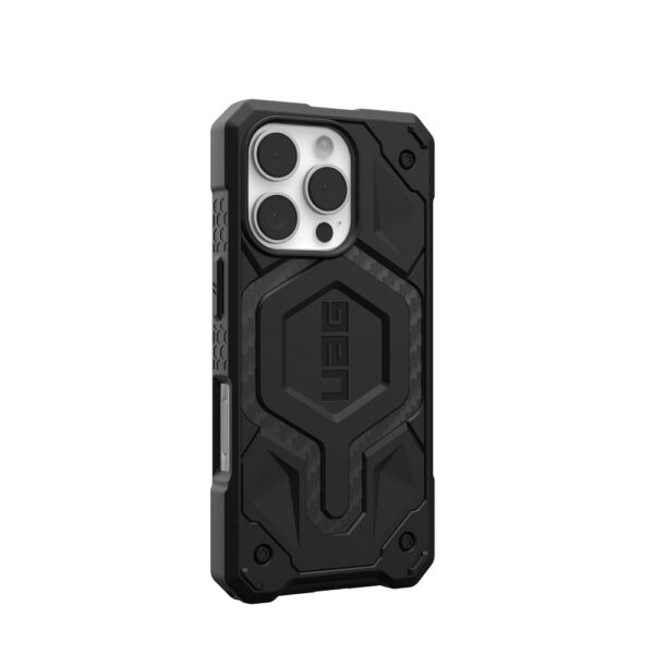 Case (UAG) Urban Armor Gear Monarch for IPHONE 16 Pro carbon fiber – Bild 4