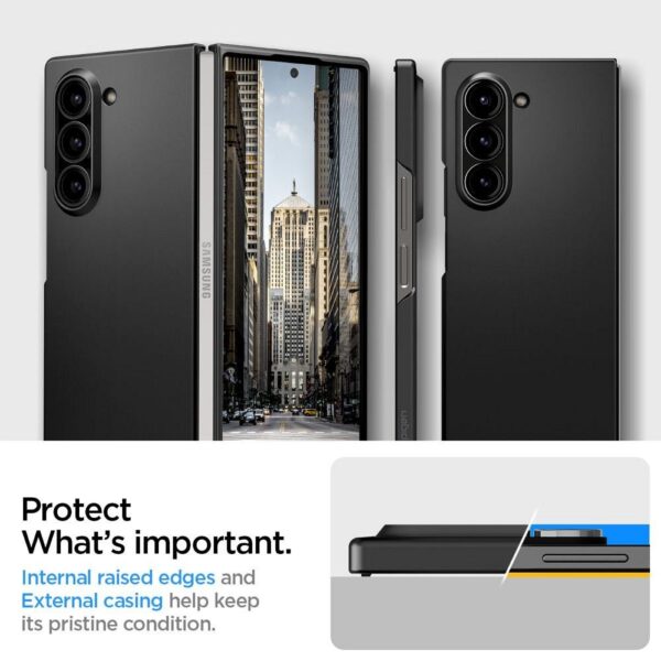 SPIGEN case AIRSKIN for SAMSUNG Z Fold 6 black – Bild 5