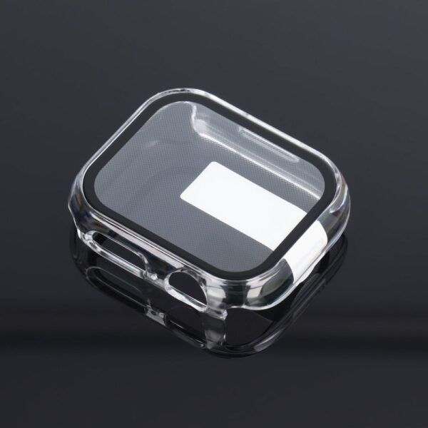 Bestsuit Case with Hybrid Glass for Apple Watch series 7/8/9-41mm - transparent – Bild 5
