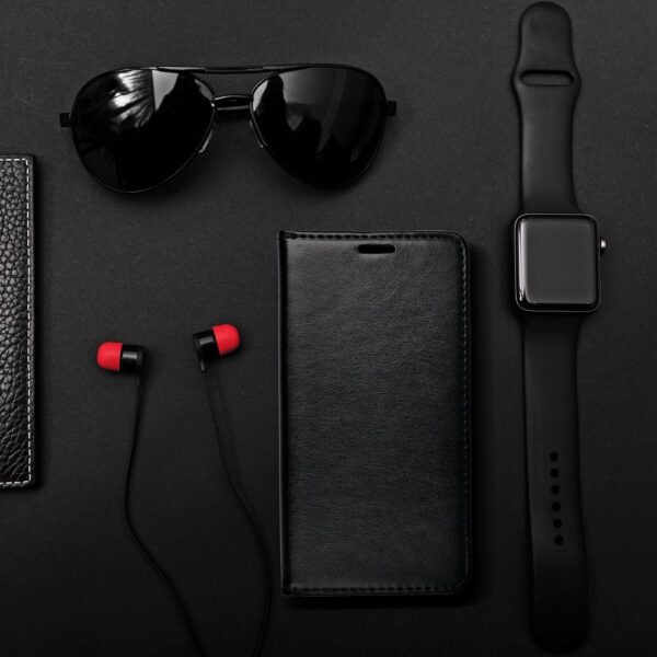 MAGNET Book case for SAMSUNG S22 Plus black – Bild 3