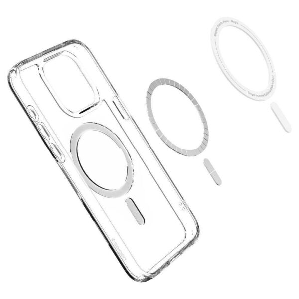 SPIGEN case ULTRA HYBRID MAG compatible with MagSafe for IPHONE 16 Pro Max graphite – Bild 5