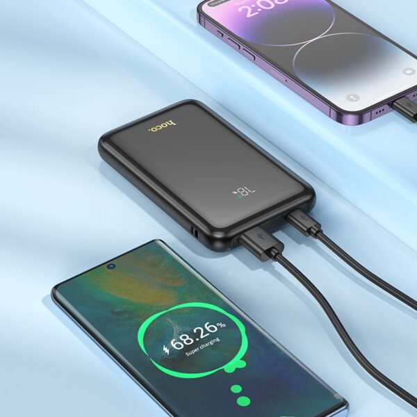 HOCO powerbank 10 000mAh PD QC3.0 3A 22,5W Q21 black – Bild 5