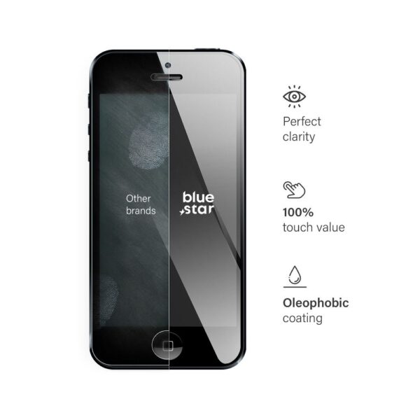 Tempered Glass Blue Star - IPHONE 5/5S – Bild 2