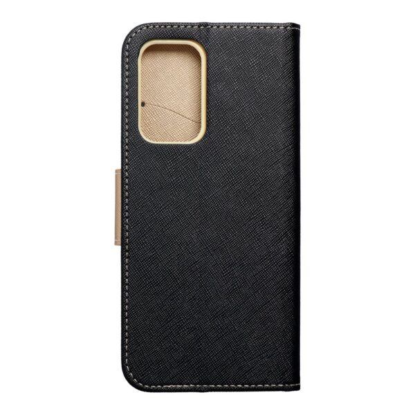 FANCY Book case for SAMSUNG A53 5G black / gold – Bild 2