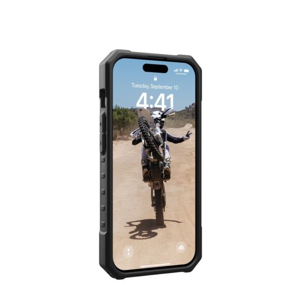 ( UAG ) Urban Armor Gear Pathfinder compatible with Magsafe for IPHONE 15 PRO ice – Bild 5