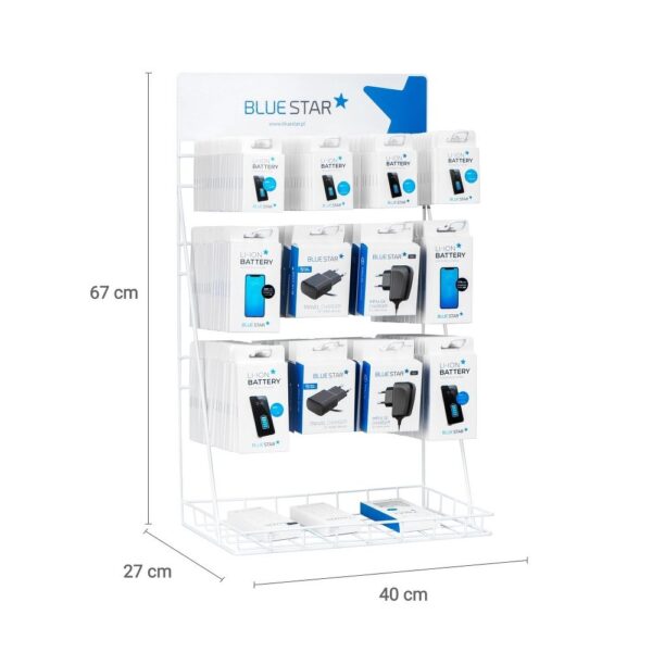 Blue Star stand for mobile phone accesories – Bild 3