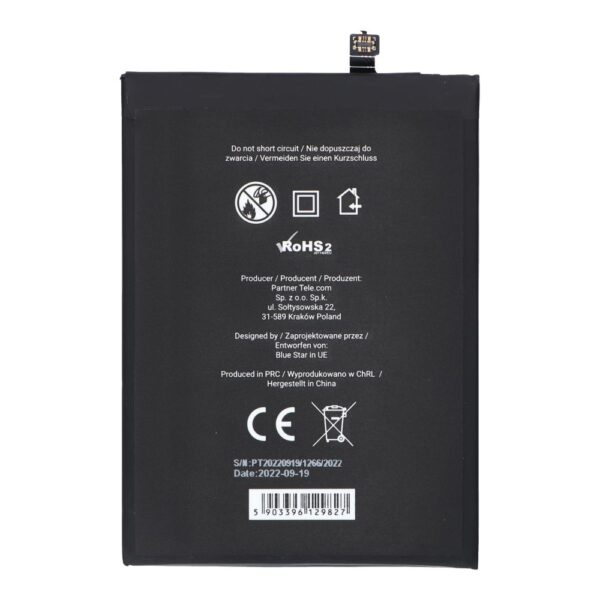 BLUE STAR battery for XIAOMI REDMI NOTE 9 Pro (BN52) 5020 mAh – Bild 2