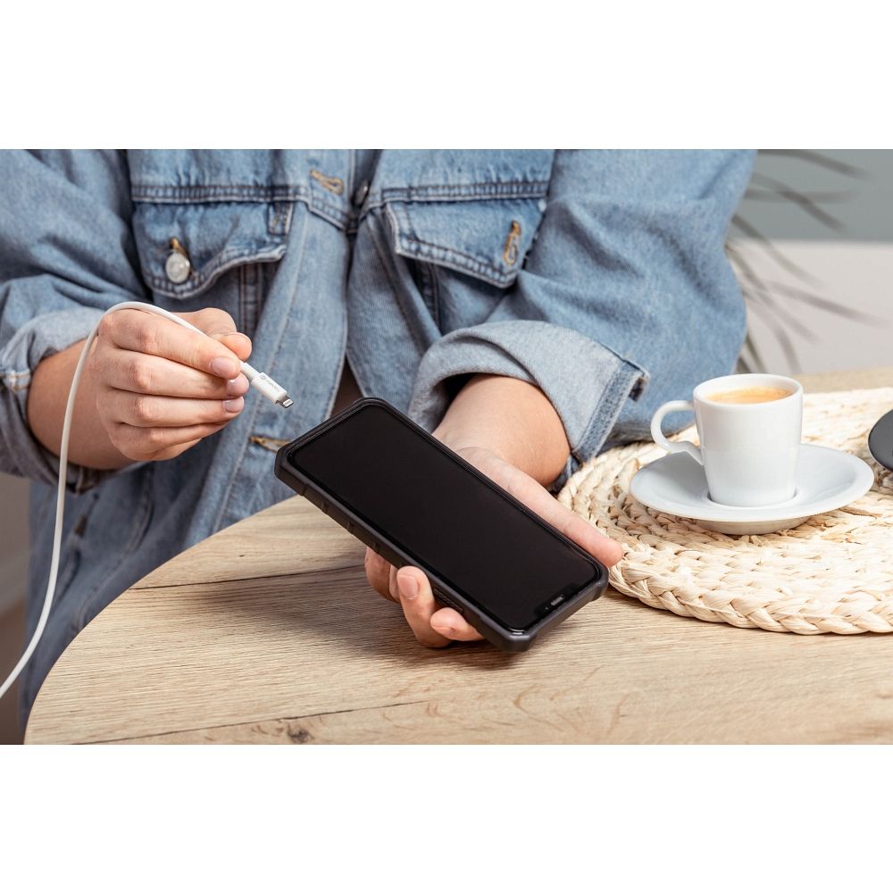 FORCELL F-ENERGY C901 cable Type C to Lightning MFi PD 3A 30W 1 m white – Bild 2