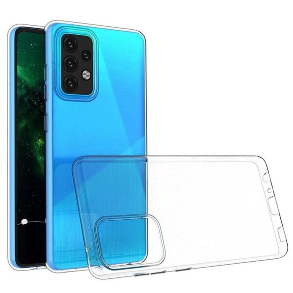 BACK CASE ULTRA SLIM 0,3 mm for SAMSUNG A52 5G / A52 LTE ( 4G ) / A52S transparent